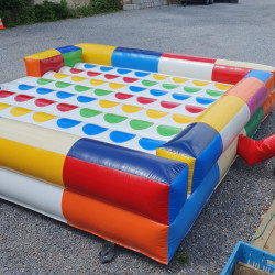 jeu Twister gonflable - en location