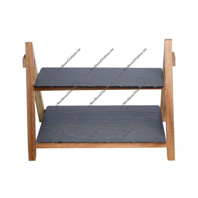 étagère pour 2 ardoises