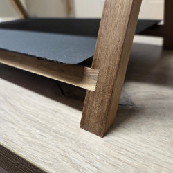 détails - étagère à ardoises