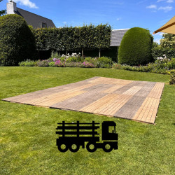 location de plancher en bois - livraison sans installation