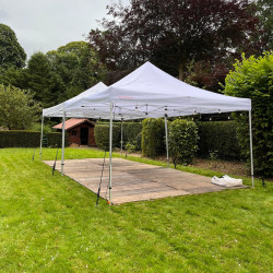 une tonnelle 4x8 avec option plancher