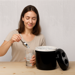 seau à glaçons - pratique et facile à utiliser